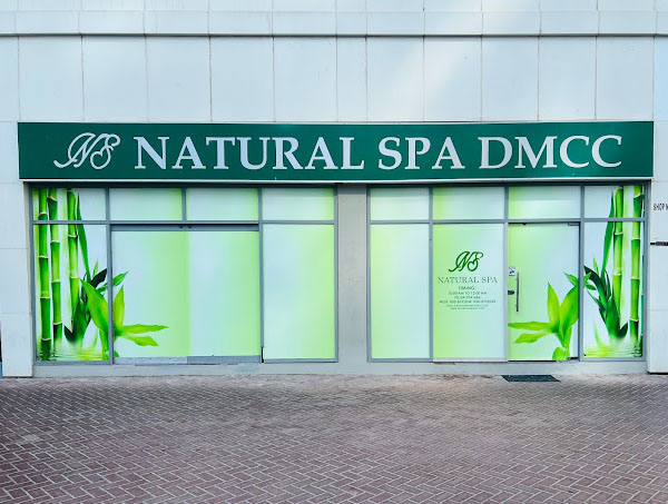 Treatment room at Natural Spa DMCC, JLT Dubai
